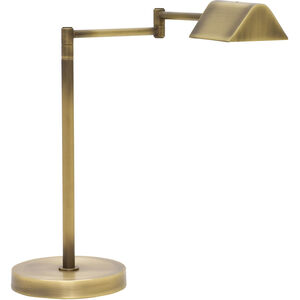Delta 18 inch 6 watt Antique Brass Table Lamp Portable Light
