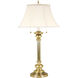 Newport 30 inch 60 watt Antique Brass Table Lamp Portable Light