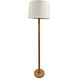 Rupert 62 inch 100.00 watt Heritage Gold and Black Floor Lamp Portable Light
