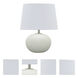 Scatchard 17 inch 100 watt Tigers Eye Table Lamp Portable Light