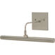 Slim-line 4.5 watt 14 inch Satin Nickel Picture Light Wall Light in 4.75