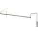 Slim-line 13.5 watt 43 inch Satin Nickel Picture Light Wall Light