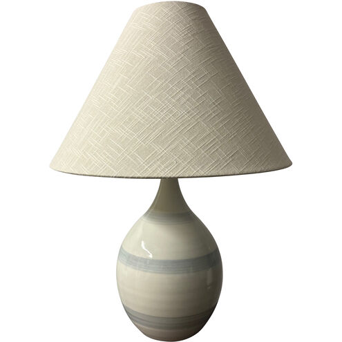 Scatchard 22.5 inch 150.00 watt Gray Sky Table Lamp Portable Light