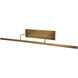 Slim-line 13.5 watt 43 inch Antique Brass Picture Light Wall Light