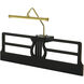 Grand Piano 7 inch 3.2 watt Polished Brass Piano Lamp Portable Light