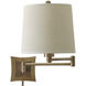 Decorative Wall Swing 1 Light 9 inch Antique Brass Wall Lamp Wall Light