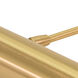 Classic Contemporary 50 watt 16 inch Satin Brass Picture Light Wall Light