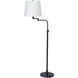 Townhouse 50 inch 100.00 watt Black Floor Lamp Portable Light