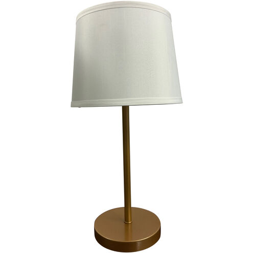 Sawyer 23 inch 100.00 watt Heritage Gold Table Lamp Portable Light