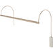 Ultra Slim-line 9 watt 28 inch Satin Nickel Picture Light Wall Light