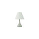 Scatchard 19 inch 100 watt Gray Gloss Table Lamp Portable Light
