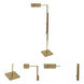 Andover 45 inch 60 watt Antique Brass Floor Lamp Portable Light