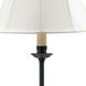 Club 45 inch 100 watt Oil Rubbed Bronze Floor Lamp Portable Light