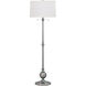 Essex 57 inch 100 watt Satin Nickel Floor Lamp Portable Light