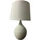 Scatchard 18.5 inch 100.00 watt Pearl Blue Table Lamp Portable Light