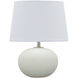 Scatchard 17 inch 100 watt Cornflower Blue Table Lamp Portable Light