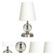 Bryson 13 inch 40.00 watt Satin Nickel Mini Accent Lamp Portable Light