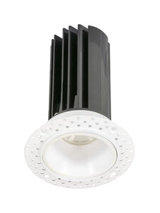 Miniature White Downlight, Trimless Recessed