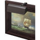 Classic Traditional 15 watt 5 inch Mahogany Bronze Picture Light Wall Light
