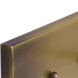 Classic Contemporary 4.5 watt 12 inch Antique Brass Picture Light Wall Light