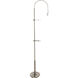 River North 72 inch 4.50 watt Satin Nickel Easel Floor Lamp Portable Light