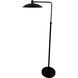 Ridgeline 40 inch 4.50 watt Black Floor Lamp Portable Light