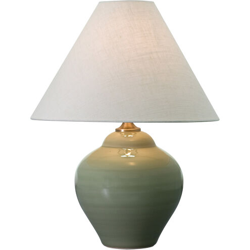 Scatchard 22 inch 150 watt Celadon Table Lamp Portable Light