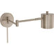 Morris LED 5 inch Satin Nickel Wall Lamp Wall Light