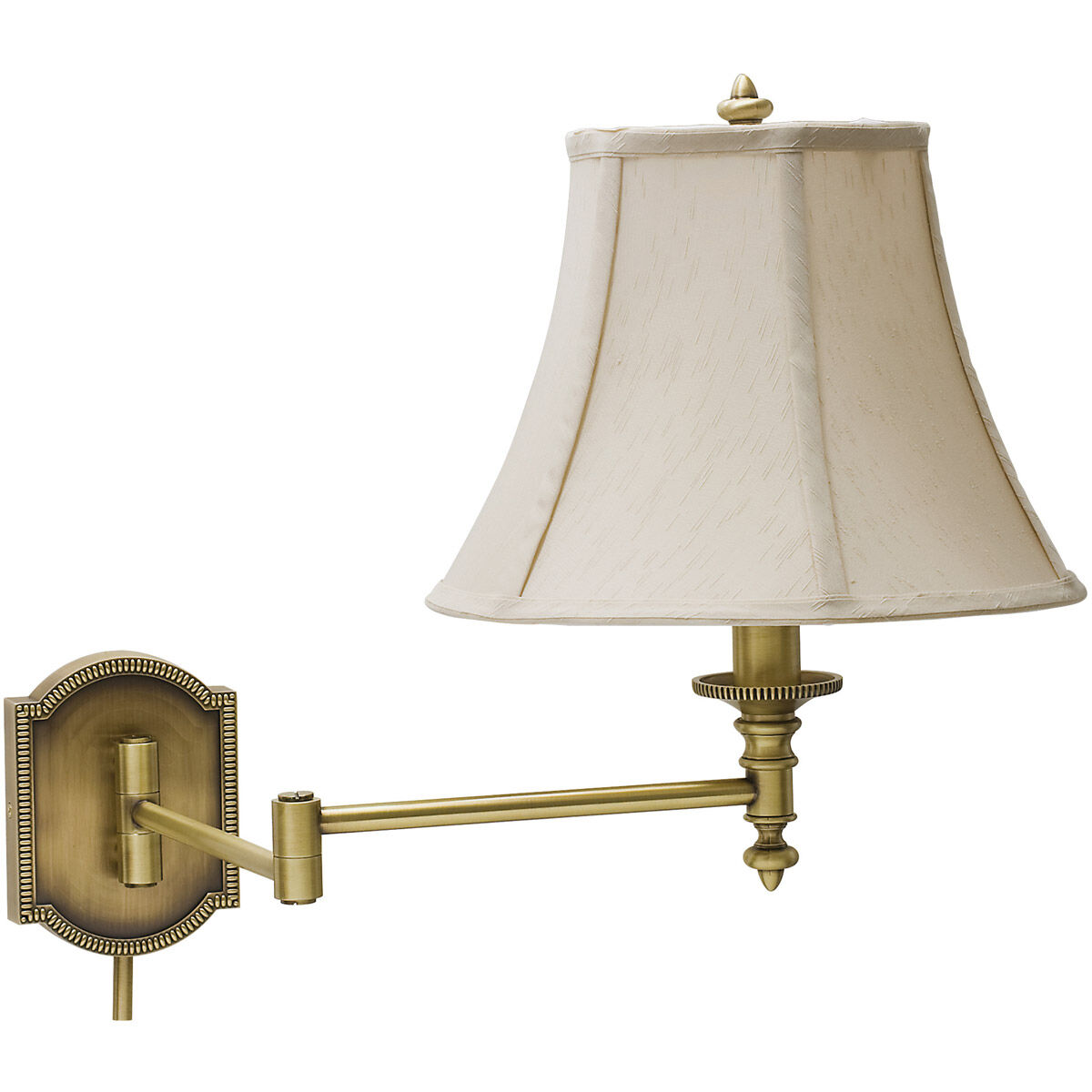 House of Troy WS761 AB Decorative Wall Swing 1 Light 12 inch