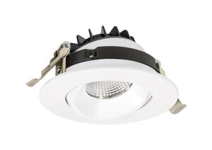 Luke White Downlight, Round