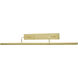 Slim-line 90 watt 36 inch Satin Brass Picture Light Wall Light