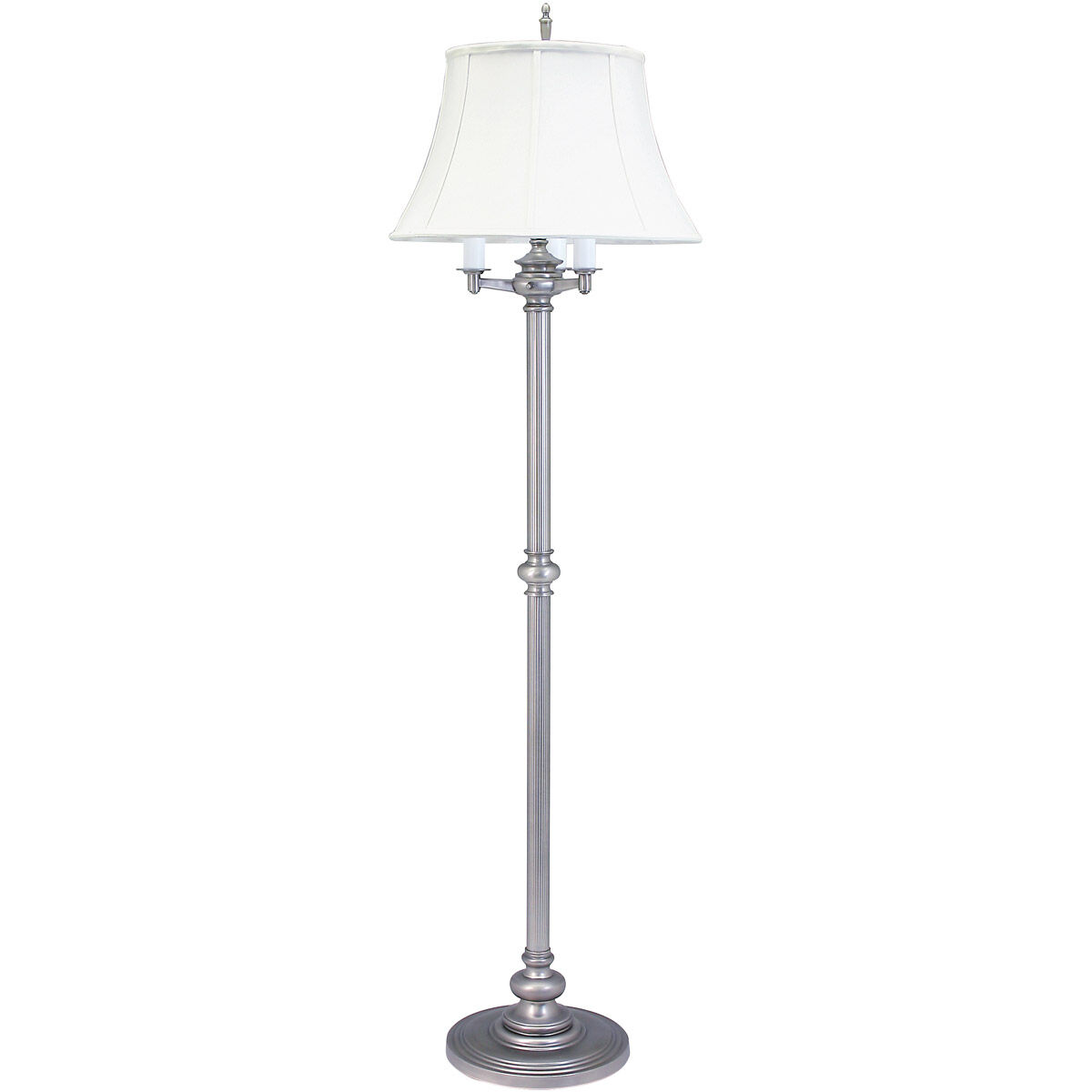 Newport 67 inch 150 watt Pewter Floor Lamp Portable Light