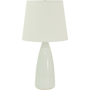 Scatchard 26 inch 100 watt Decorated Gray Table Lamp Portable Light