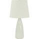 Scatchard 26 inch 100 watt Decorated Gray Table Lamp Portable Light