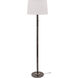 Rupert 62 inch 100 watt Granite with Satin Nickel Accents Floor Lamp Portable Light