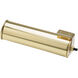 Advent 2 inch 25 watt Polished Brass Task Lamp Portable Light