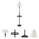Club 45 inch 100 watt Oil Rubbed Bronze Floor Lamp Portable Light