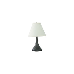 Scatchard 19 inch 100 watt Black Matte Table Lamp Portable Light