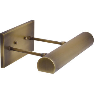 Classic Contemporary 4.5 watt 12 inch Antique Brass Picture Light Wall Light