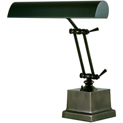 Piano/Desk 13 inch 40 watt Mahogany Bronze Piano/Desk Lamp Portable Light in Square