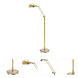 Addison 48 inch 75 watt Antique Brass Floor Lamp Portable Light