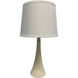 Scatchard 20 inch 100.00 watt Oatmeal Table Lamp Portable Light