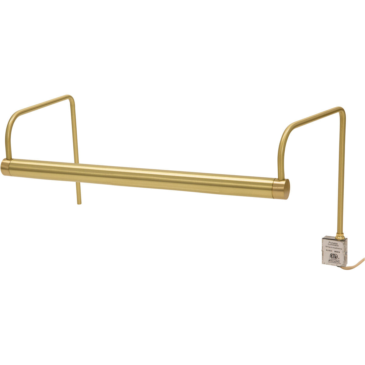 Slim-line 45 watt 16 inch Satin Brass Picture Light Wall Light