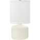Scatchard 20 inch 100 watt Cornflower Blue Table Lamp Portable Light