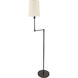 Wolcott 62 inch 100 watt Oil Rubbed Bronze Floor Lamp Portable Light