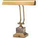 Piano/Desk 12 inch 40 watt Weathered Brass Piano/Desk Lamp Portable Light in Square