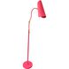 Logan 48 inch 100.00 watt Orchid and Satin Brass Floor Lamp Portable Light