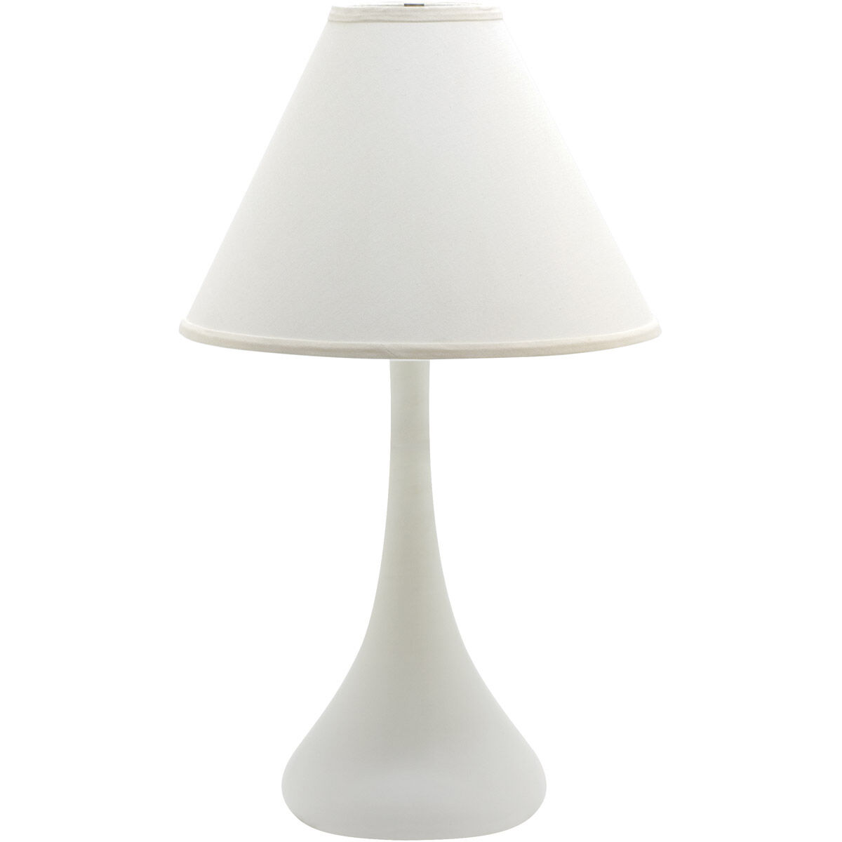 Scatchard 26 inch 150 watt White Matte Table Lamp Portable Light