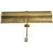 Olivia 40 watt 12 inch Antique Brass Plug-In Picture Light Wall Light