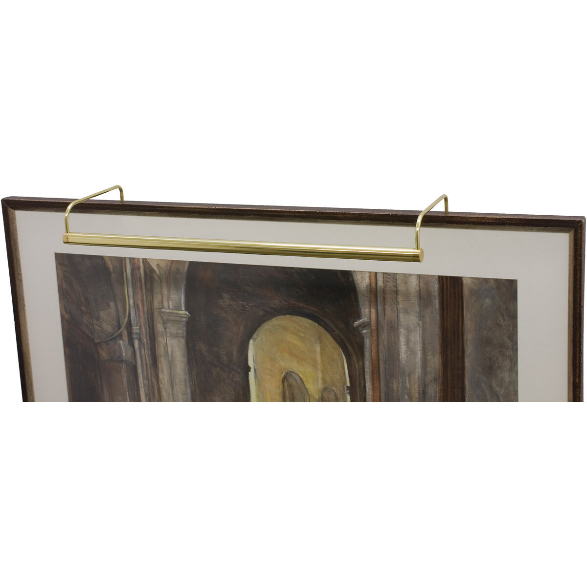 Slim-line 90 watt 30 inch Polished Brass Picture Light Wall Light